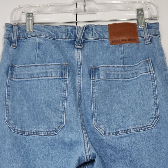Point Sur Wide-Leg Crop Jeans Women's Size 29 - Picture 5 of 8